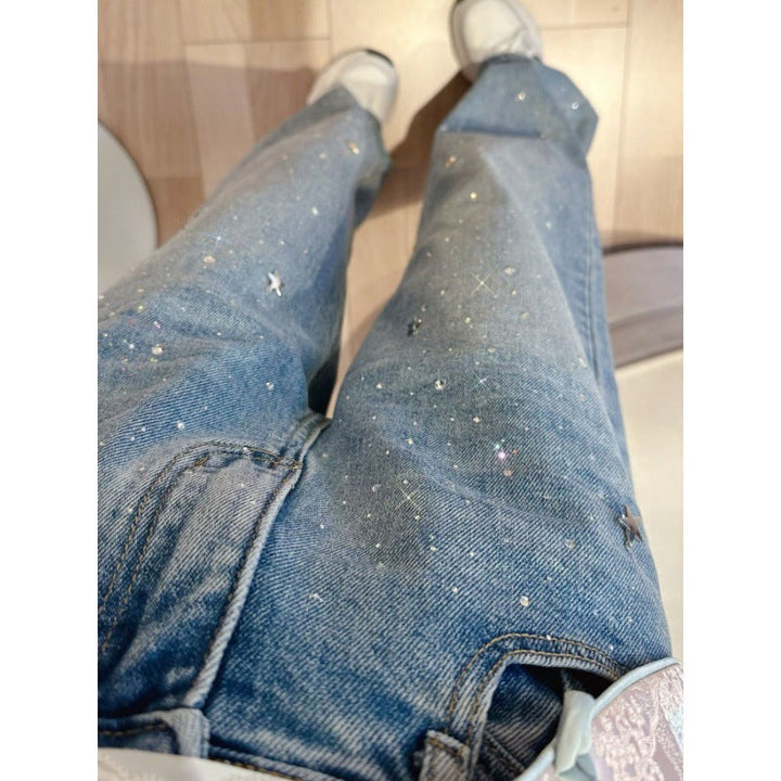 Dame glimmerjeans til et strålende look - Jade