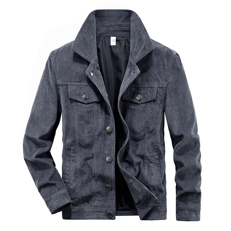 Thin Corduroy Jacket for Men - Elias