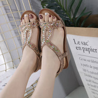 Luxury Women's Wedge Heel Sandals – Celeste