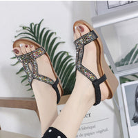 Luxury Women's Wedge Heel Sandals – Celeste
