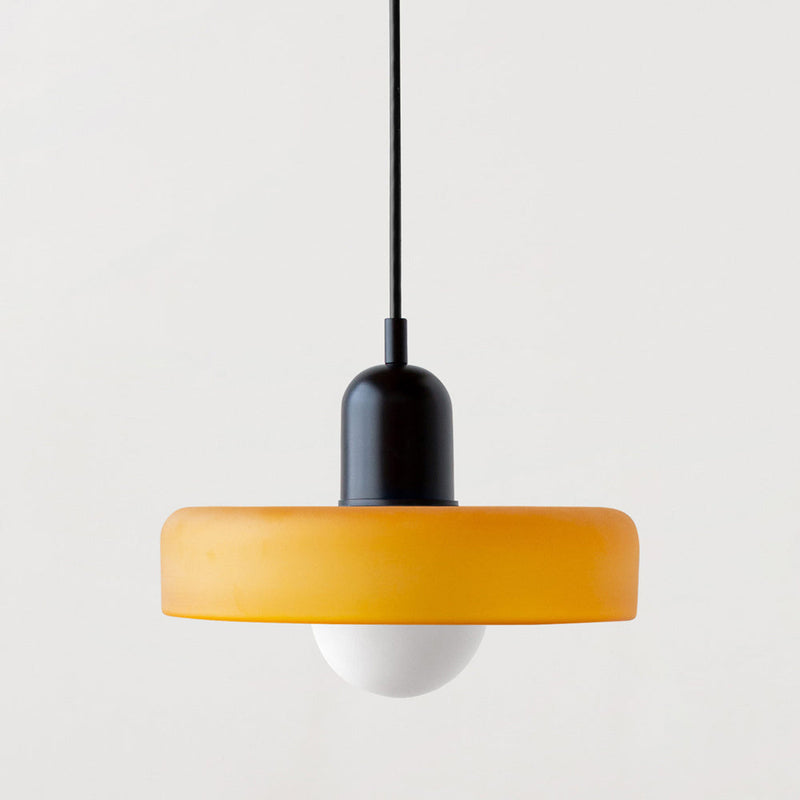 Lámpara colgante colorida estilo Bauhaus - StiloGlas