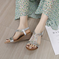 Luxury Women's Wedge Heel Sandals – Celeste