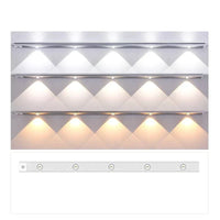 Luz LED inalámbrica lujosa para armarios - LumiLux