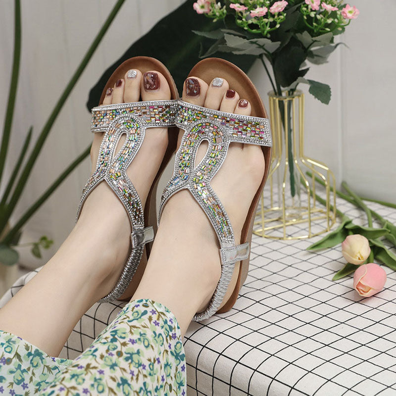 Luxury Women's Wedge Heel Sandals – Celeste
