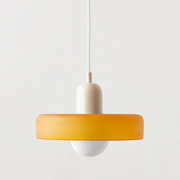 Lámpara colgante colorida estilo Bauhaus - StiloGlas