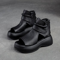 Orthopädische Leder-Sandalen Damen mit stoßdämpfender Sohle – Meike