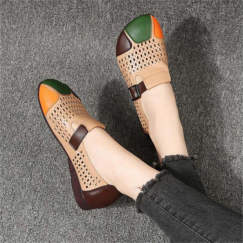 Airy Women's Sandals with Buckle – Zoë