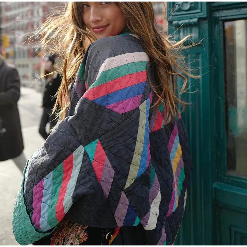 Vintage women's jacket with a modern flair – Daria