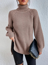 Trendy dame rullekravepullover – Esmée