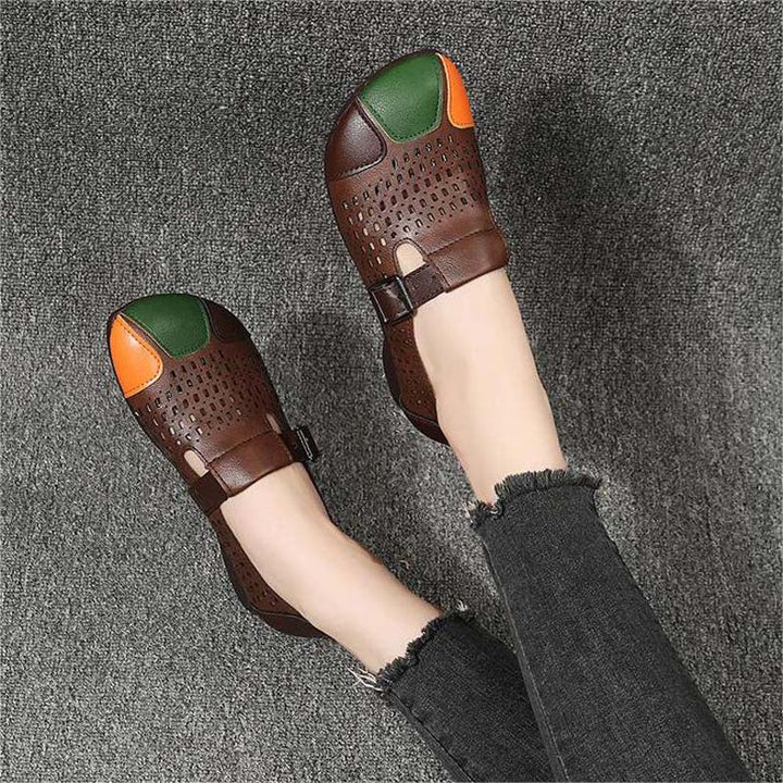 Airy Women's Sandals with Buckle – Zoë