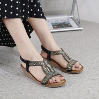 Luxury Women's Wedge Heel Sandals – Celeste