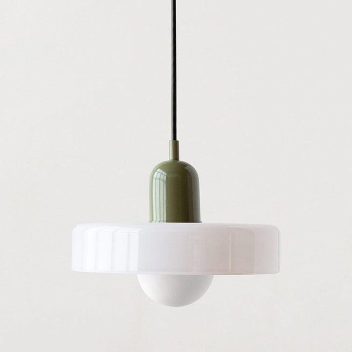 Lámpara colgante colorida estilo Bauhaus - StiloGlas