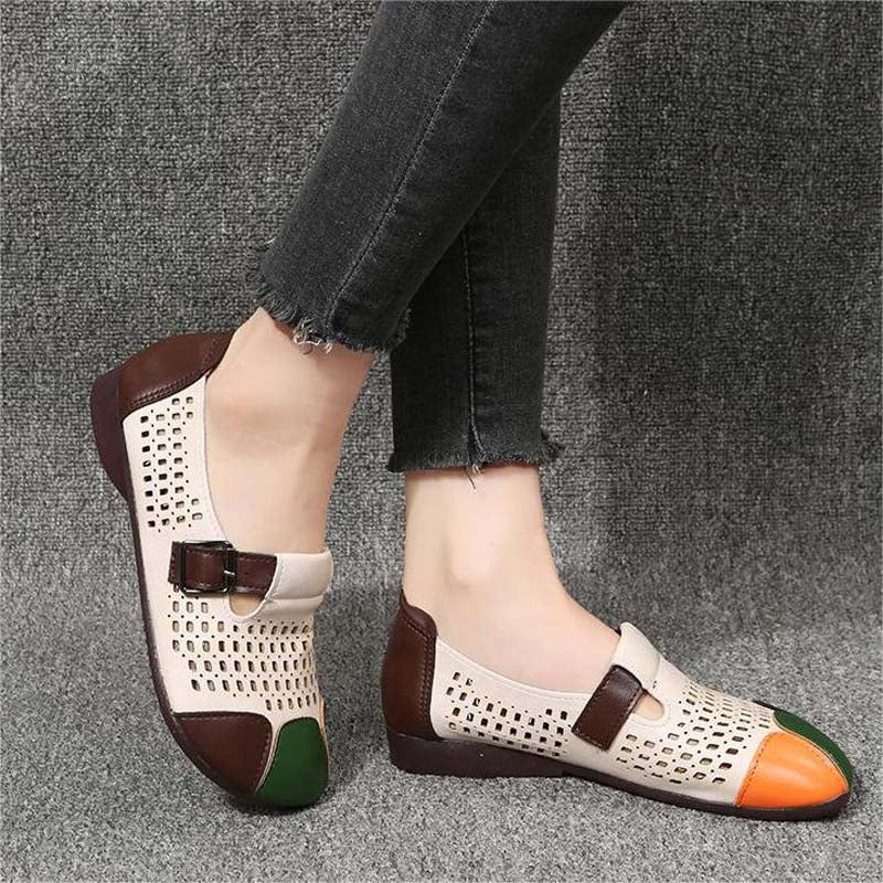 Airy Women's Sandals with Buckle – Zoë