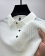 Atmungsaktives Herren Poloshirt mit Mesh-Details & Slim Fit – Milan