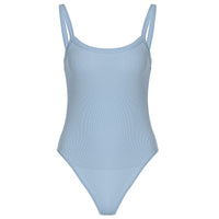 Rippstrukturiertes Damen bodysuit  mit figurbetontem Schnitt – Nea