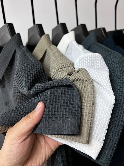 Men's Polo Shirt Made of Breathable Mesh – Matteo