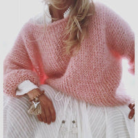 Oversized Crochet Women's Sweater – Freja