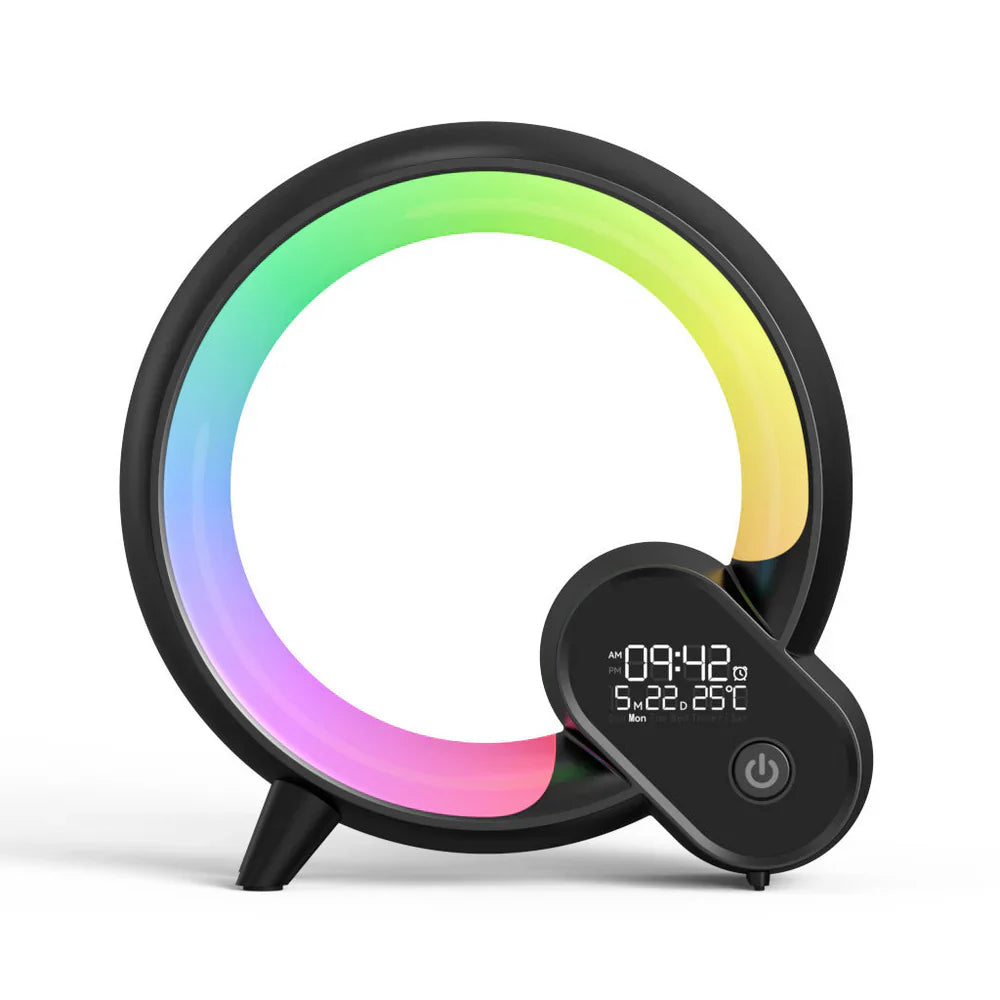 Smart bedside lamp with white noise and color change - Liora