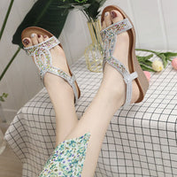 Luxury Women's Wedge Heel Sandals – Celeste