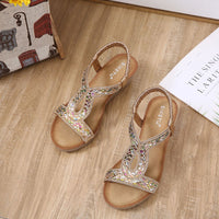 Luxury Women's Wedge Heel Sandals – Celeste