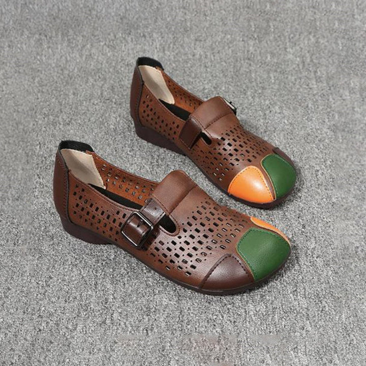 Airy Women's Sandals with Buckle – Zoë