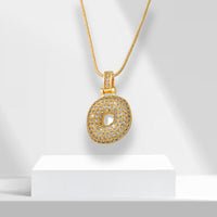 Bubble Letter Chain with Pendant - LuxeLette