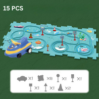 Problem-Solving Children's Puzzle - RacePuzzle