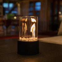 Klassisk olielampe med åben flamme - Lumora