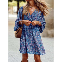 Airy summer midi dress with tailored fit – Elina