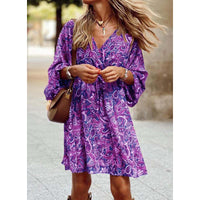 Airy summer midi dress with tailored fit – Elina