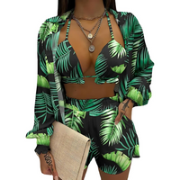 Stylish 3-piece summer outfit for beach and pool - TropenGlow
