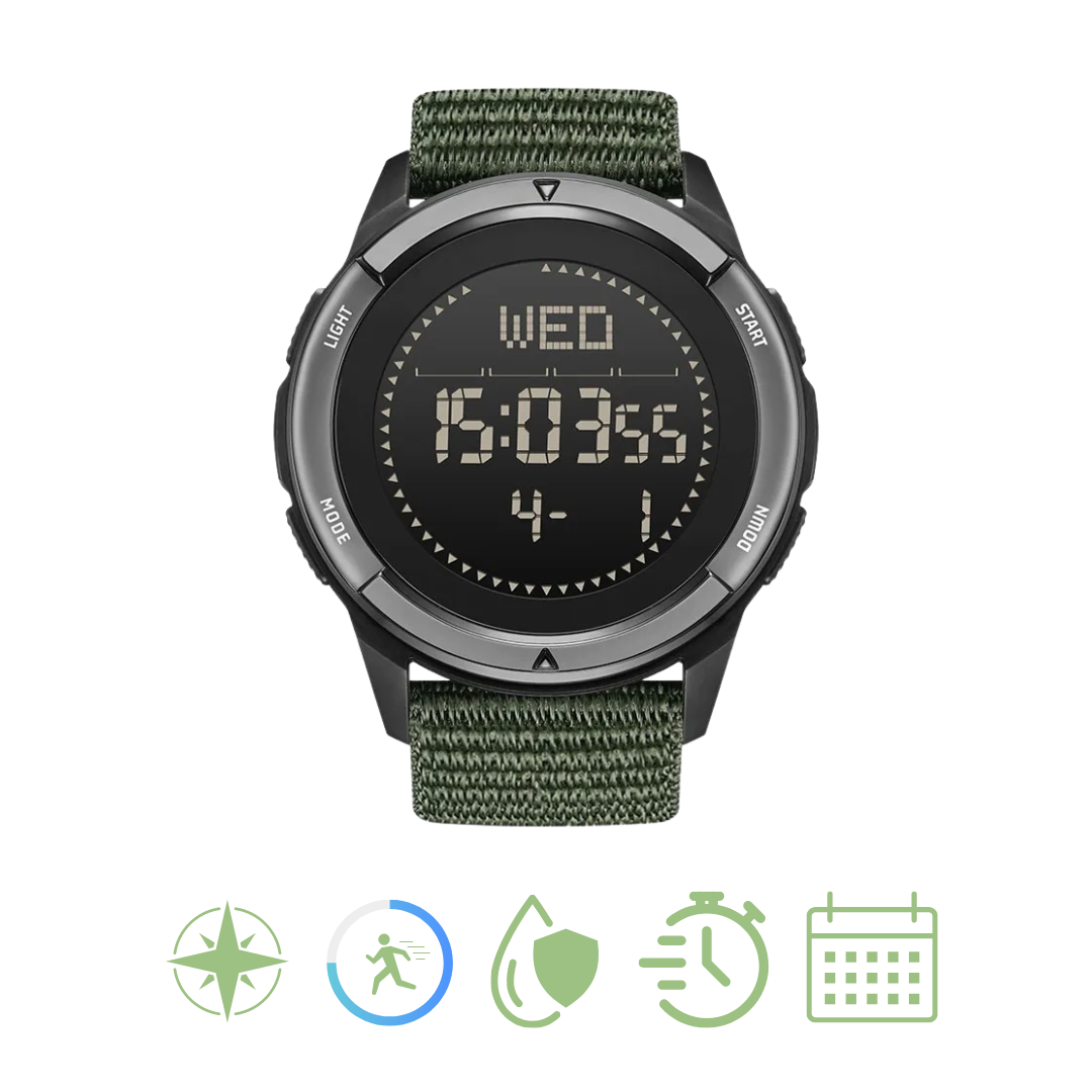 Carbon Adventure Watch - SummitPulse