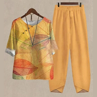 Elegant 2-Piece Spring and Summer Set - LenaDuo