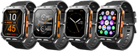 Robust smartwatch med pulsmåler og skridttæller - EnduranceX