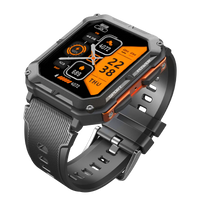 Robust smartwatch med pulsmåler og skridttæller - EnduranceX