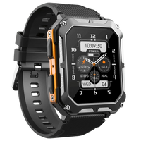 Robust smartwatch med pulsmåler og skridttæller - EnduranceX