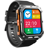 Robust smartwatch med pulsmåler og skridttæller - EnduranceX