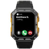 Robust smartwatch med pulsmåler og skridttæller - EnduranceX