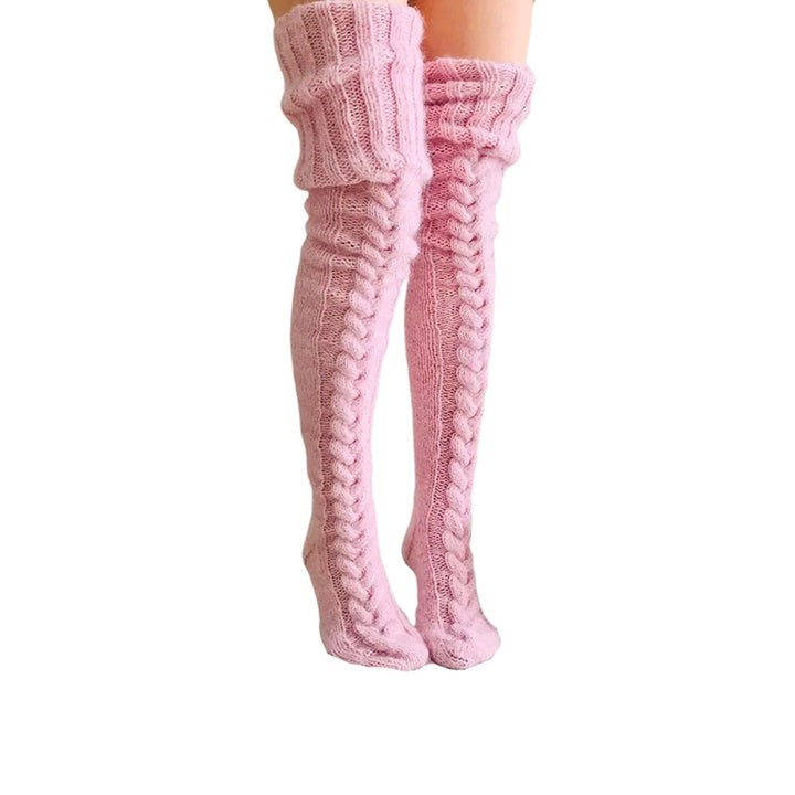 Women's Over-the-Knee Knit Socks – Aurora