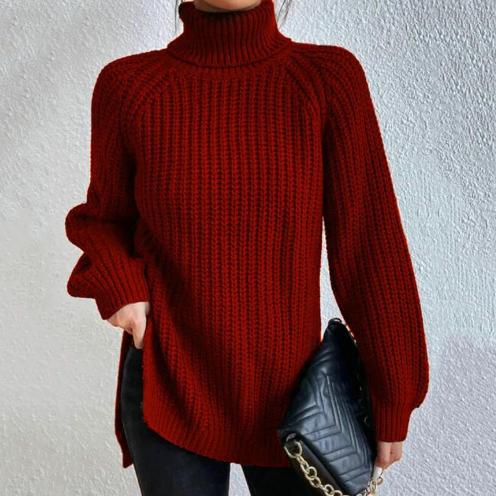 Turtleneck Sweater for Women - Velmora