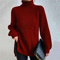 Turtleneck Sweater for Women - Velmora