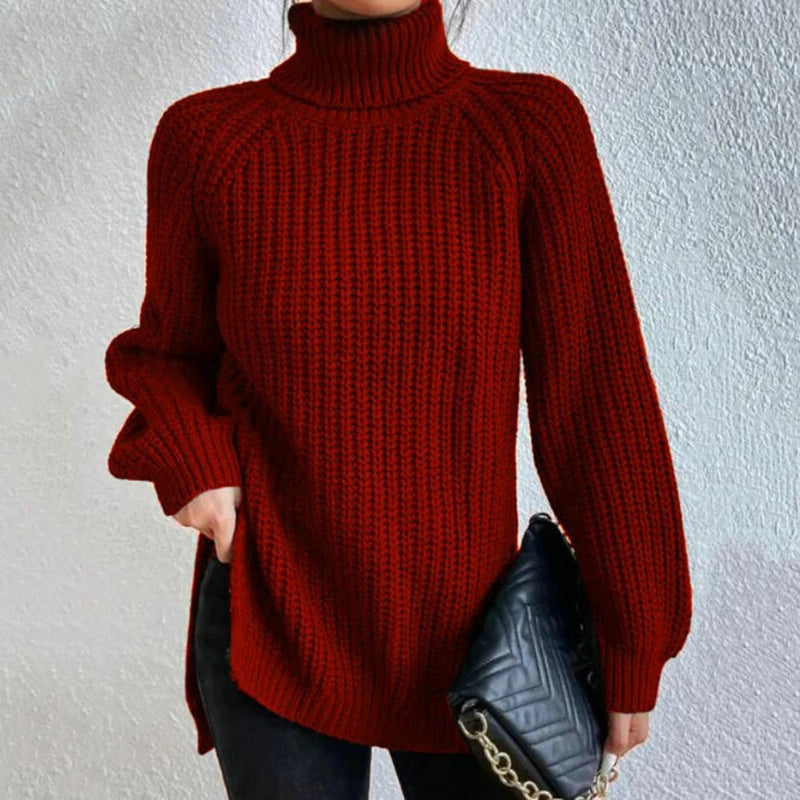Turtleneck Sweater for Women - Velmora