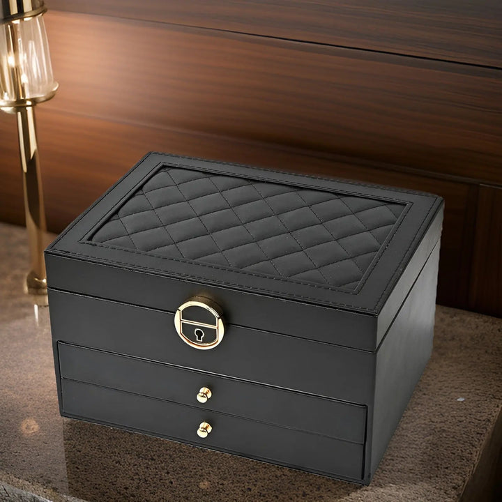 Luxurious Multi-layer Jewelry Box – EleganceBox