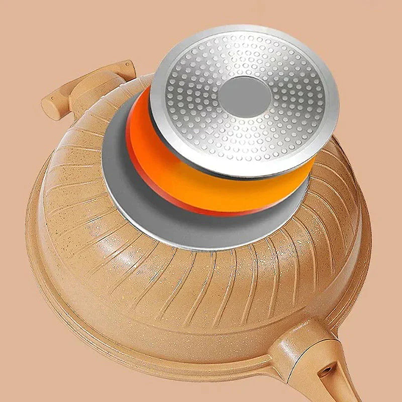 Multifunctional Wok Pan with Non-Stick Coating - CookFlex
