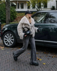 Dame imiteret pelsjakke - Olivia