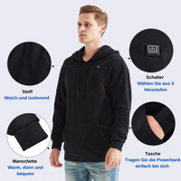 Heated Unisex Hoodie - ThermaHoodie