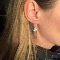 Silver Dandelion Earrings – Amira