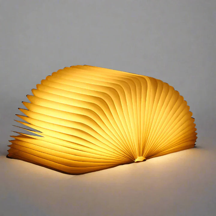 Sammenklappelig boglampe med varmt LED-lys - StoryGlow