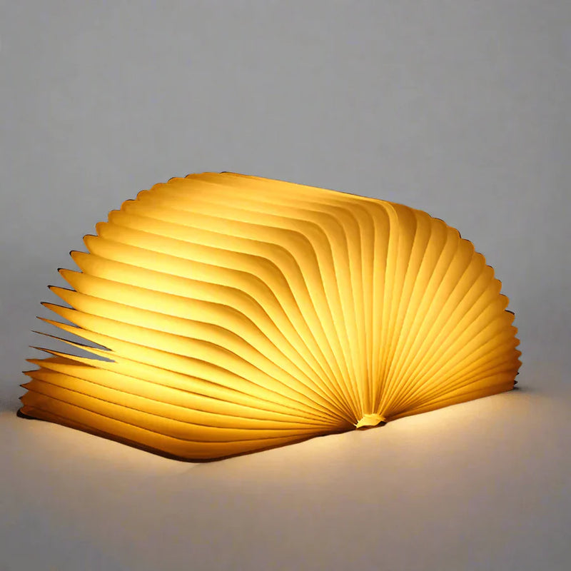 Sammenklappelig boglampe med varmt LED-lys - StoryGlow