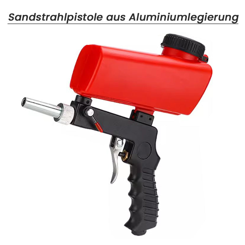 Bærbar håndholdt pneumatisk sandblæsepistol